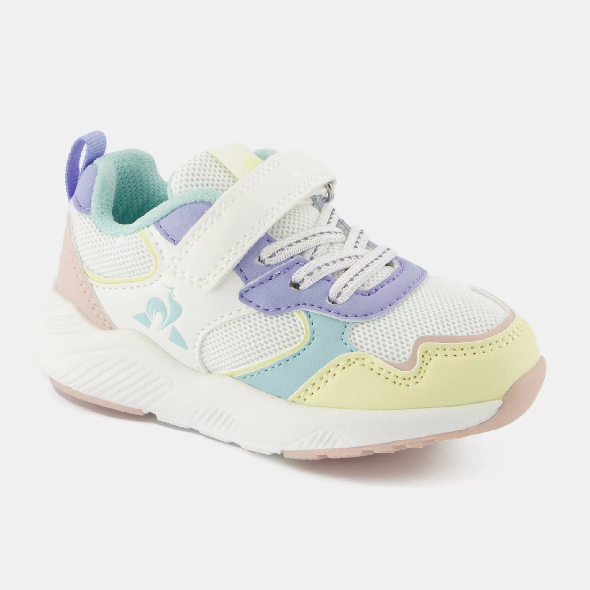 Enfant Le Coq Sportif Toutes Les Chaussures | Bébé (pointure : 21-27)>CHAUSSURES bébéChaussures multicolores à scratch RUNNER bébé
